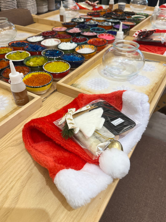 A Memorable Christmas-Themed Mosaic Workshop with COVERMARK