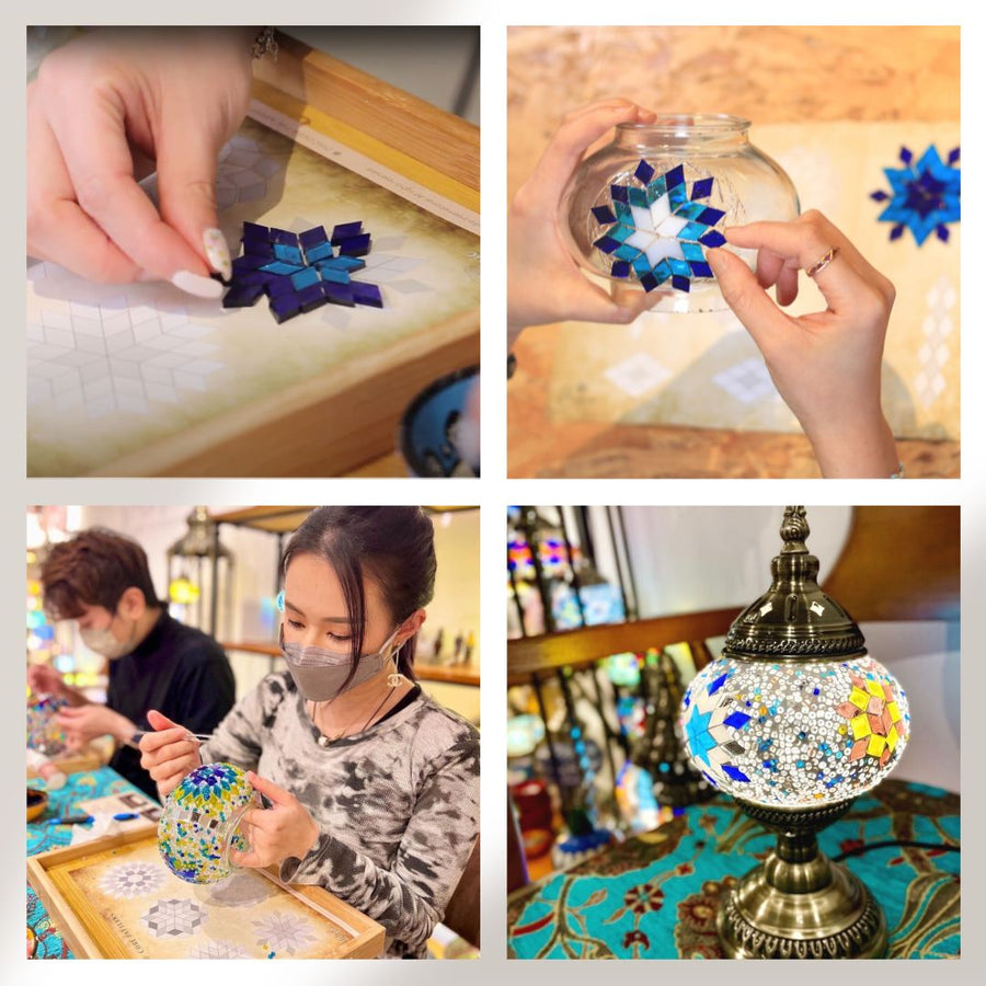 Turkish Mosaic Lamp Workshop 土耳其馬賽克燈工作坊